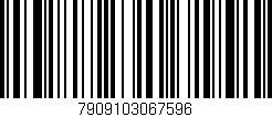 Código de barras (EAN, GTIN, SKU, ISBN): '7909103067596'