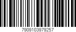 Código de barras (EAN, GTIN, SKU, ISBN): '7909103979257'