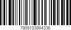 Código de barras (EAN, GTIN, SKU, ISBN): '7909103984336'
