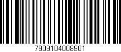 Código de barras (EAN, GTIN, SKU, ISBN): '7909104008901'