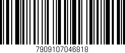 Código de barras (EAN, GTIN, SKU, ISBN): '7909107046818'