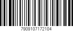 Código de barras (EAN, GTIN, SKU, ISBN): '7909107172104'