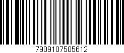 Código de barras (EAN, GTIN, SKU, ISBN): '7909107505612'