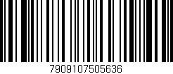 Código de barras (EAN, GTIN, SKU, ISBN): '7909107505636'