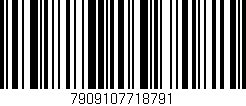 Código de barras (EAN, GTIN, SKU, ISBN): '7909107718791'