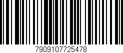 Código de barras (EAN, GTIN, SKU, ISBN): '7909107725478'