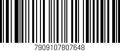 Código de barras (EAN, GTIN, SKU, ISBN): '7909107807648'