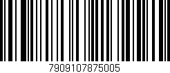 Código de barras (EAN, GTIN, SKU, ISBN): '7909107875005'