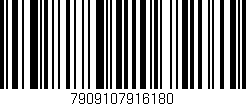 Código de barras (EAN, GTIN, SKU, ISBN): '7909107916180'