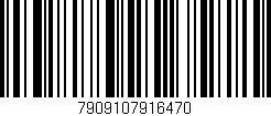 Código de barras (EAN, GTIN, SKU, ISBN): '7909107916470'