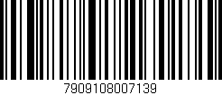 Código de barras (EAN, GTIN, SKU, ISBN): '7909108007139'