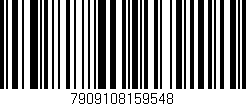 Código de barras (EAN, GTIN, SKU, ISBN): '7909108159548'