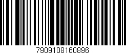 Código de barras (EAN, GTIN, SKU, ISBN): '7909108160896'