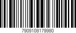 Código de barras (EAN, GTIN, SKU, ISBN): '7909108179980'