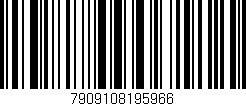 Código de barras (EAN, GTIN, SKU, ISBN): '7909108195966'