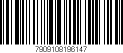 Código de barras (EAN, GTIN, SKU, ISBN): '7909108196147'