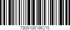 Código de barras (EAN, GTIN, SKU, ISBN): '7909108196215'