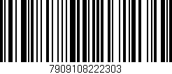 Código de barras (EAN, GTIN, SKU, ISBN): '7909108222303'