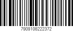 Código de barras (EAN, GTIN, SKU, ISBN): '7909108222372'