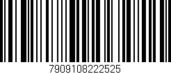 Código de barras (EAN, GTIN, SKU, ISBN): '7909108222525'