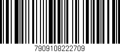 Código de barras (EAN, GTIN, SKU, ISBN): '7909108222709'