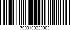 Código de barras (EAN, GTIN, SKU, ISBN): '7909108223003'