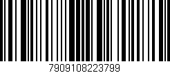 Código de barras (EAN, GTIN, SKU, ISBN): '7909108223799'