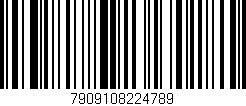 Código de barras (EAN, GTIN, SKU, ISBN): '7909108224789'