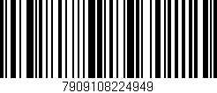 Código de barras (EAN, GTIN, SKU, ISBN): '7909108224949'