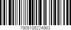 Código de barras (EAN, GTIN, SKU, ISBN): '7909108224963'