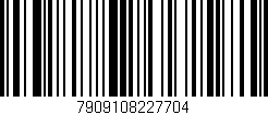 Código de barras (EAN, GTIN, SKU, ISBN): '7909108227704'