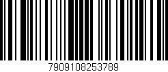 Código de barras (EAN, GTIN, SKU, ISBN): '7909108253789'