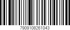 Código de barras (EAN, GTIN, SKU, ISBN): '7909108261043'