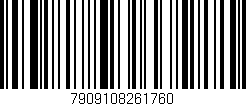 Código de barras (EAN, GTIN, SKU, ISBN): '7909108261760'