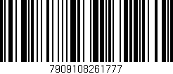 Código de barras (EAN, GTIN, SKU, ISBN): '7909108261777'