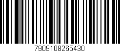 Código de barras (EAN, GTIN, SKU, ISBN): '7909108265430'