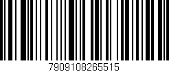 Código de barras (EAN, GTIN, SKU, ISBN): '7909108265515'