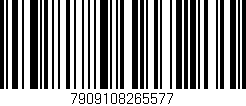 Código de barras (EAN, GTIN, SKU, ISBN): '7909108265577'