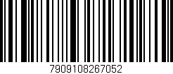 Código de barras (EAN, GTIN, SKU, ISBN): '7909108267052'