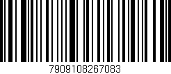 Código de barras (EAN, GTIN, SKU, ISBN): '7909108267083'