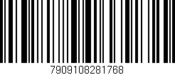 Código de barras (EAN, GTIN, SKU, ISBN): '7909108281768'