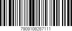 Código de barras (EAN, GTIN, SKU, ISBN): '7909108287111'