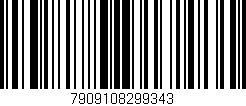 Código de barras (EAN, GTIN, SKU, ISBN): '7909108299343'