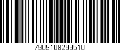 Código de barras (EAN, GTIN, SKU, ISBN): '7909108299510'