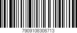 Código de barras (EAN, GTIN, SKU, ISBN): '7909108306713'