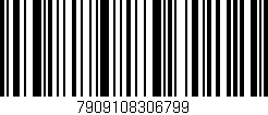 Código de barras (EAN, GTIN, SKU, ISBN): '7909108306799'