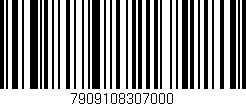 Código de barras (EAN, GTIN, SKU, ISBN): '7909108307000'