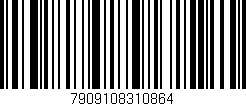 Código de barras (EAN, GTIN, SKU, ISBN): '7909108310864'