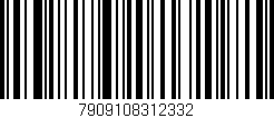 Código de barras (EAN, GTIN, SKU, ISBN): '7909108312332'