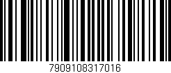 Código de barras (EAN, GTIN, SKU, ISBN): '7909108317016'